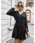 WILLOW KNITTED DRESS BLACK: S