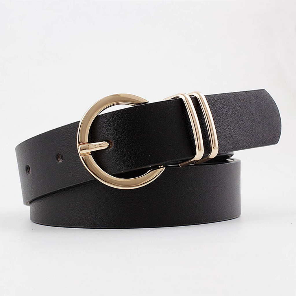 CWABE0376_HOT SELLING RETRO BIG BUCKLE DECORATIVE BELT: Pink / (OS) 1