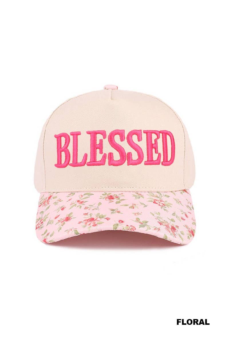 `Blessed Two Tone Cotton Cap Zenana Consgt.: ASH MOCHA-192502 / OS