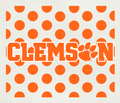 Clemson University 3 Swedish Cloth