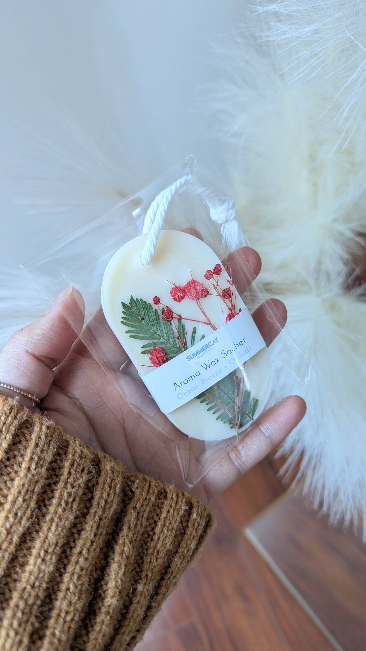 Botanical Scented Wax Sachets: Beach Bum