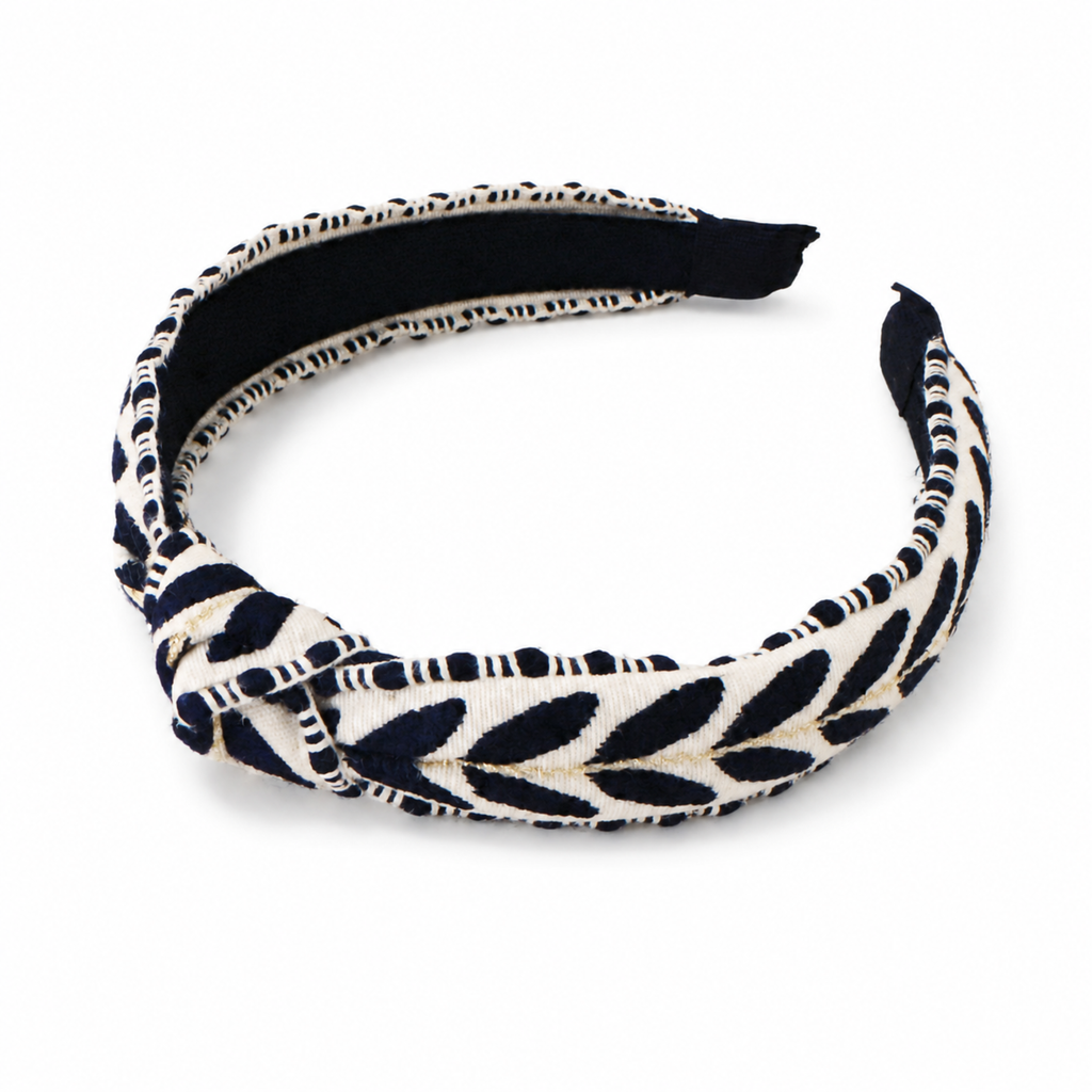 Ellison+Young Southern French Slim Headband: Coffee