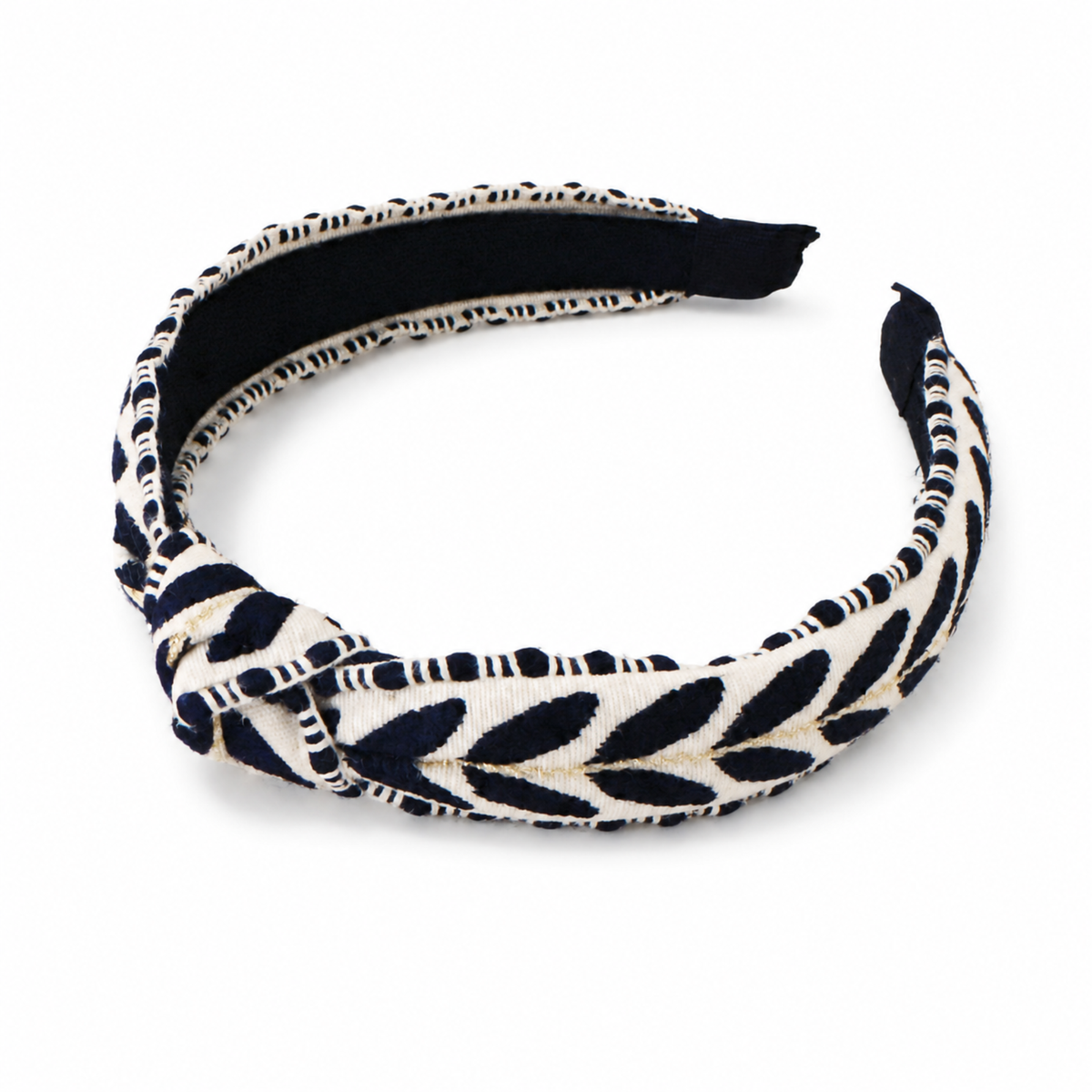 Ellison+Young Southern French Slim Headband: Coffee