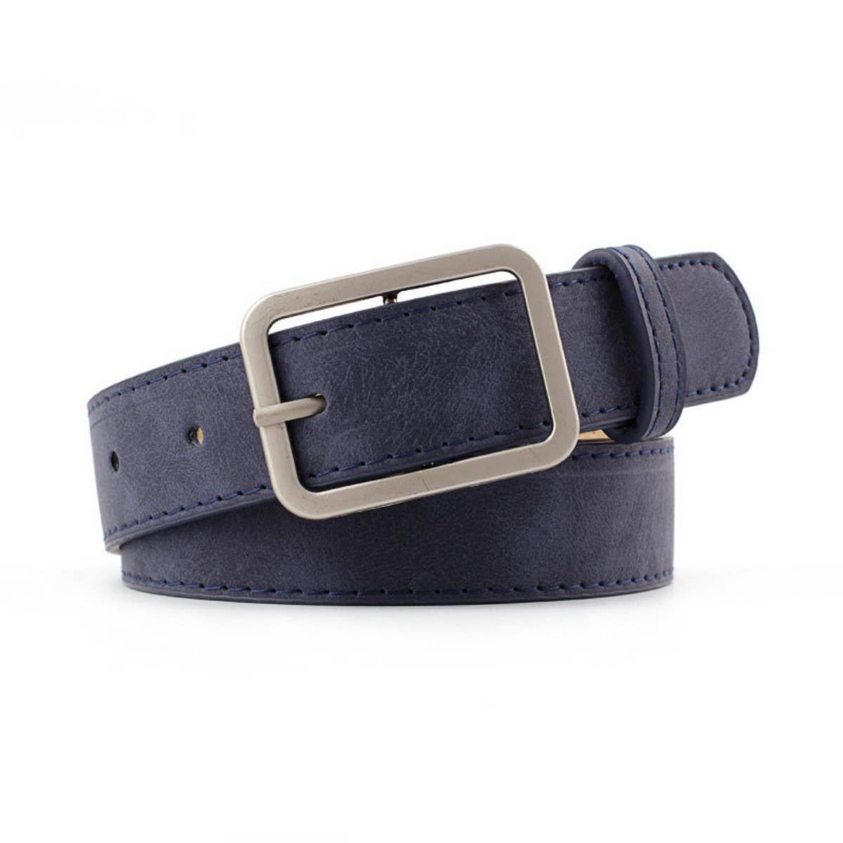 CWABE0381_HOT SELLING RETRO BIG BUCKLE DECORATIVE BELT: Black / (OS) 1