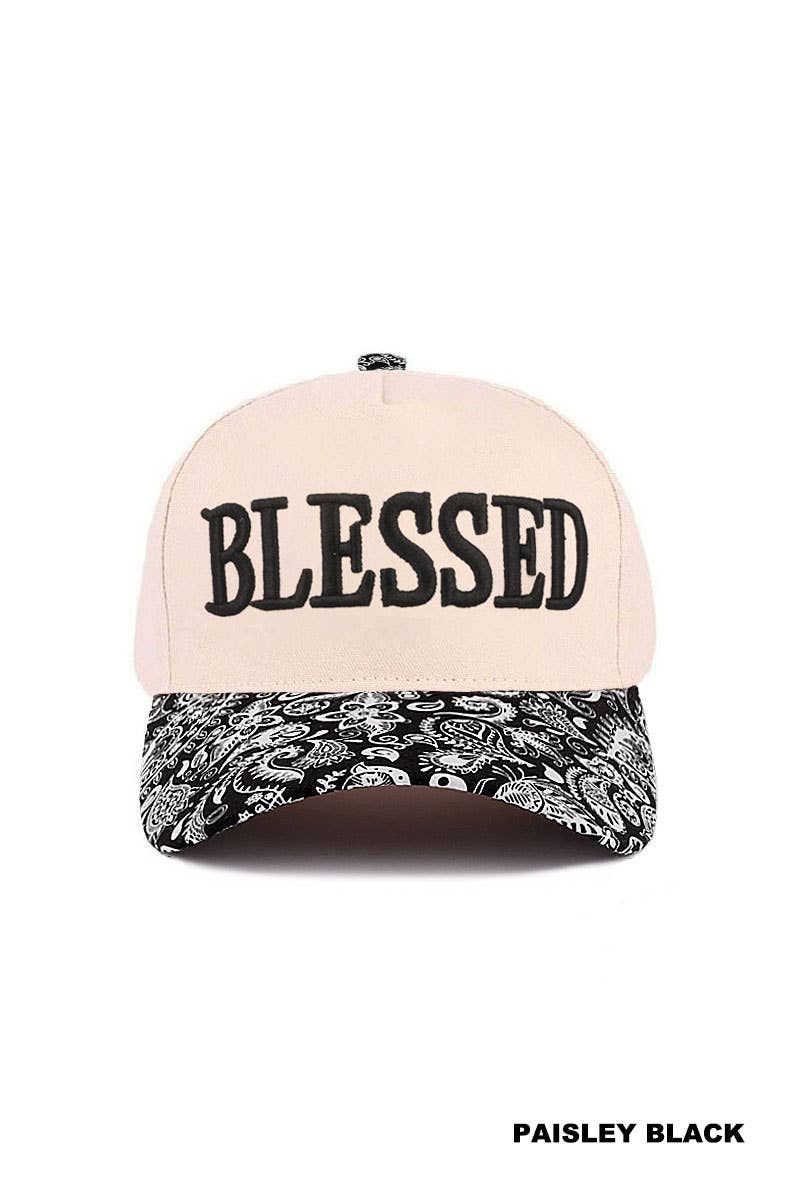 `Blessed Two Tone Cotton Cap Zenana Consgt.: ASH MOCHA-192502 / OS