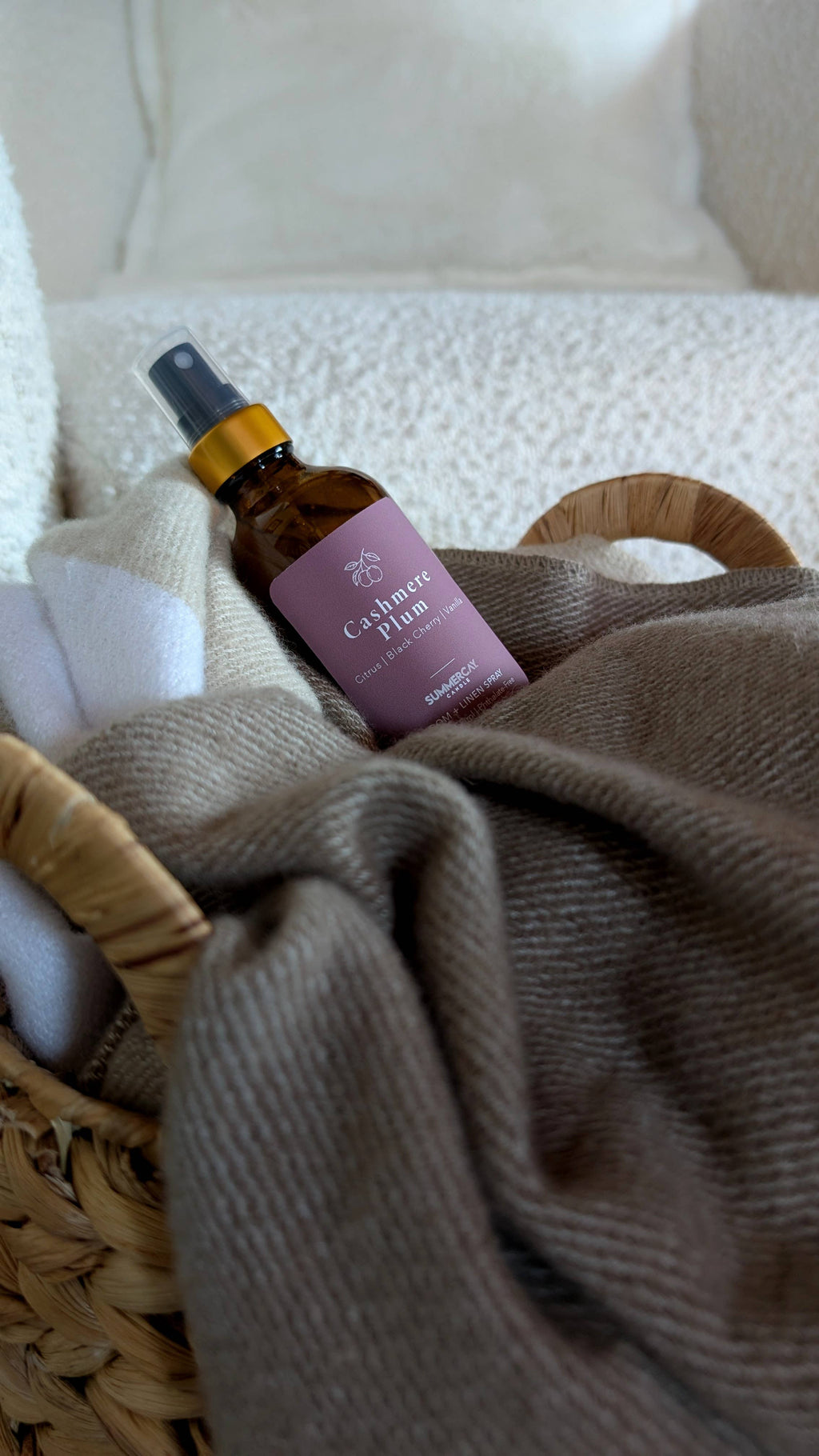 Room + Linen Spray - Cashmere Plum