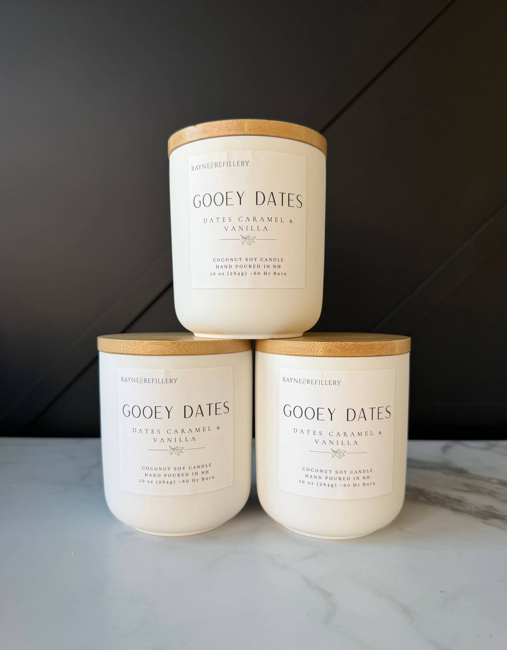 The Granite Vessel -  Coconut Soy Wax Candle: Lilac
