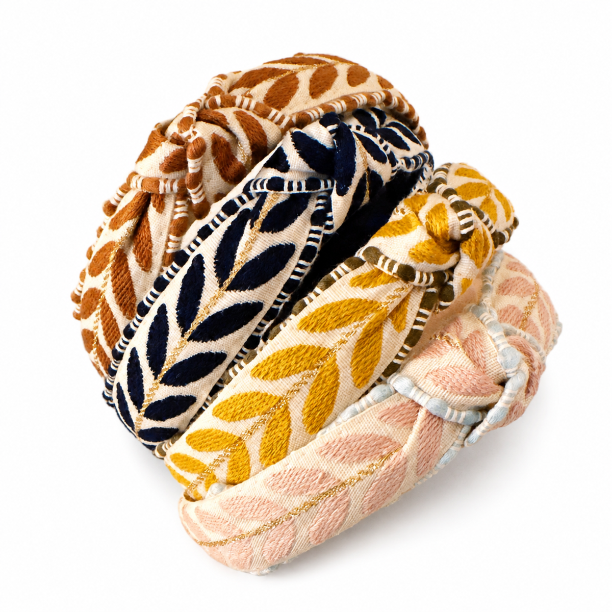 Ellison+Young Southern French Slim Headband: Coffee