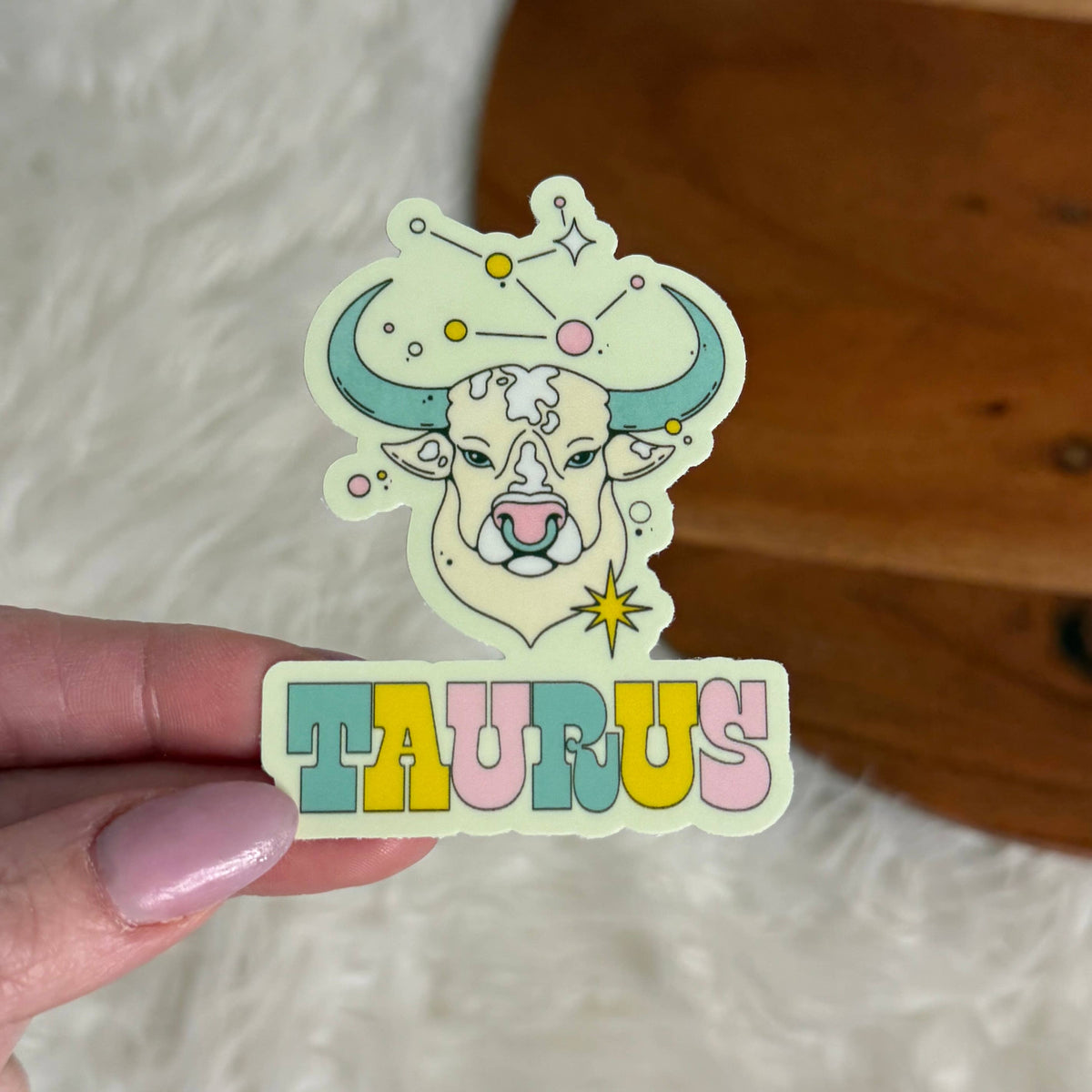 Taurus Astrology Sign Sticker