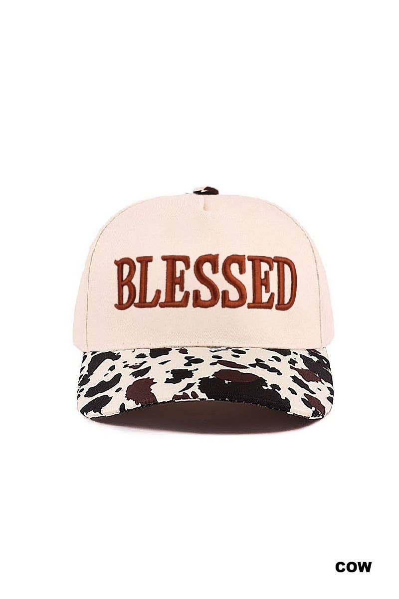`Blessed Two Tone Cotton Cap Zenana Consgt.: ASH MOCHA-192502 / OS