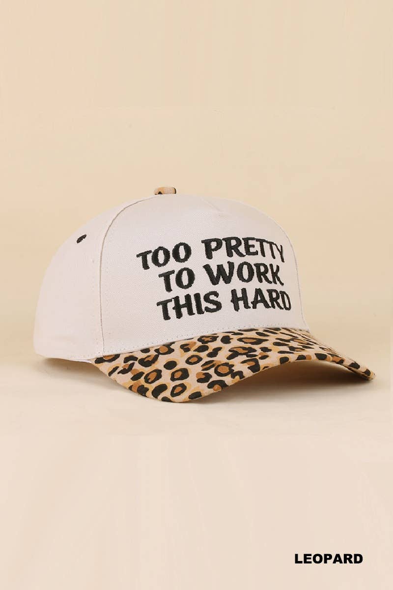 `Two Tone Canvas Cotton Cap: FLORAL-189777 / OS