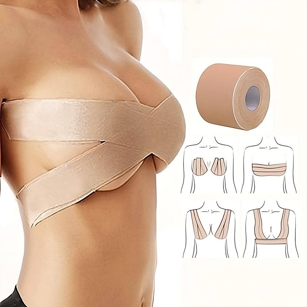 Boob Tape Boobytape for Breast Lift: Beige