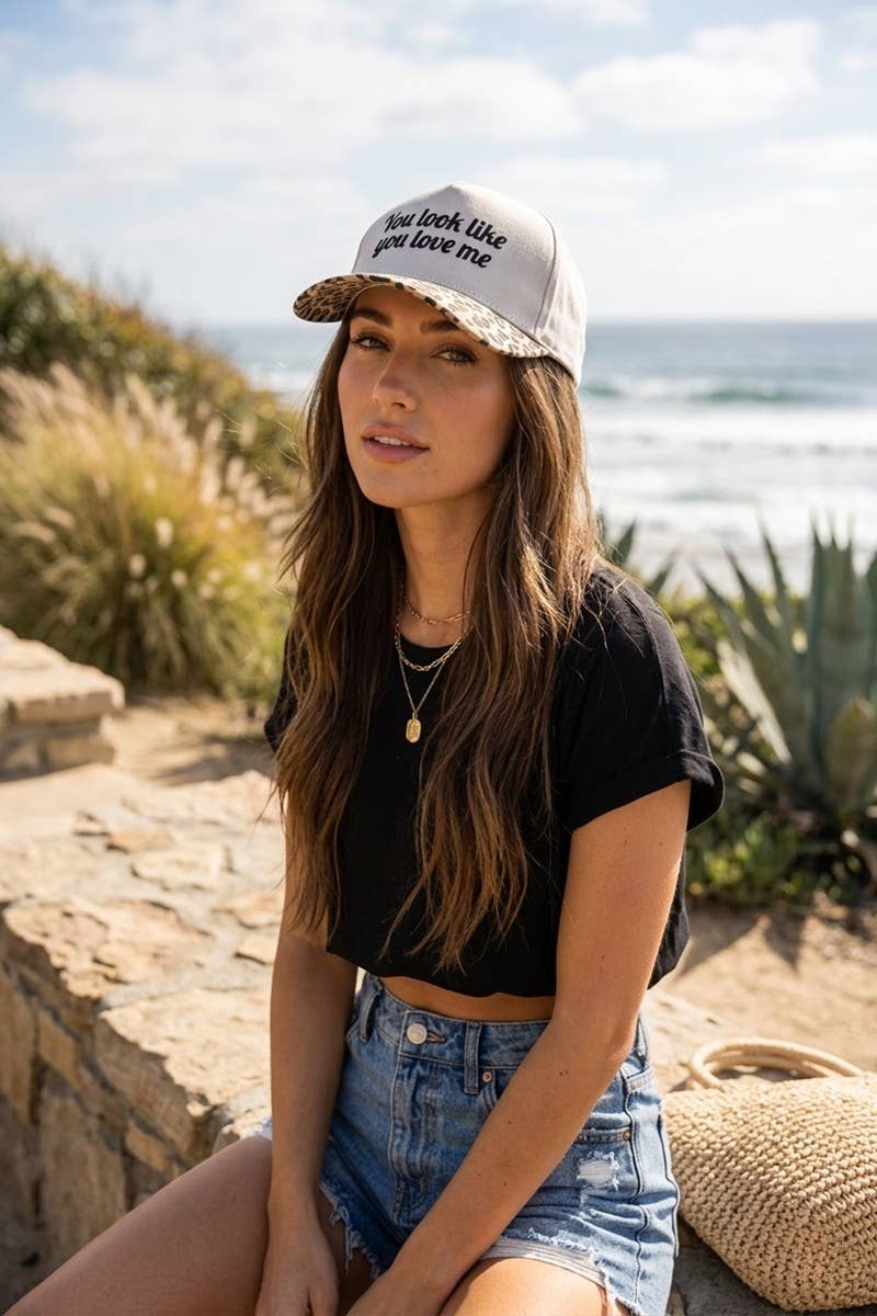 `Two Tone Canvas Cotton Cap: FLORAL-189777 / OS