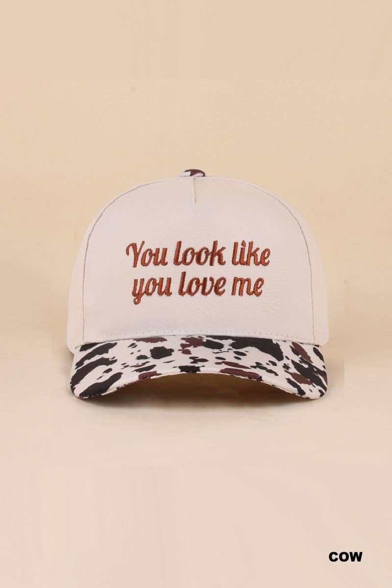 `Two Tone Canvas Cotton Cap: FLORAL-189777 / OS