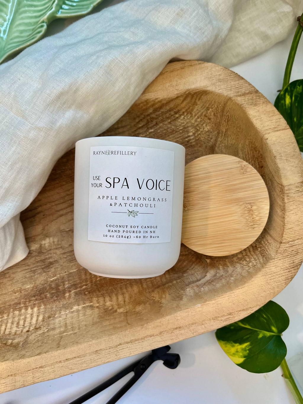 The Granite Vessel -  Coconut Soy Wax Candle: Lilac