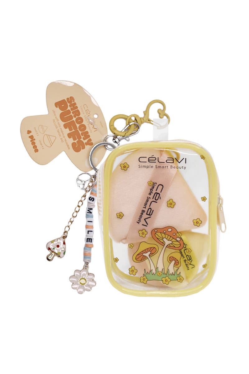 Celavi 46066R1 Shroomy Puffs Set with Carrying Bag - 6 pcs