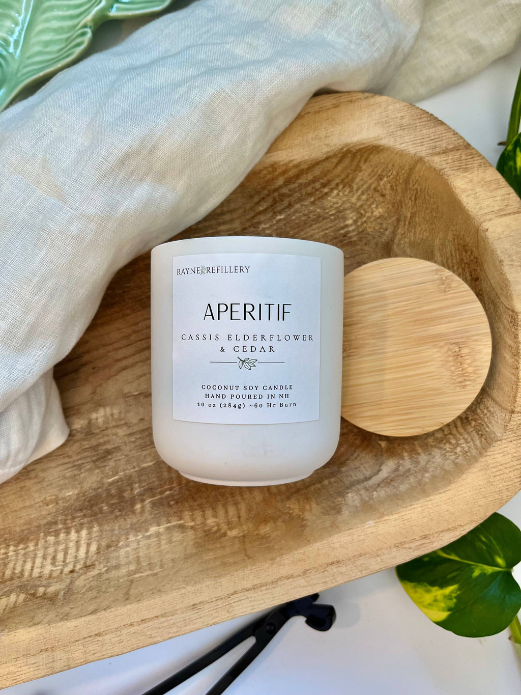 The Granite Vessel -  Coconut Soy Wax Candle: Lilac