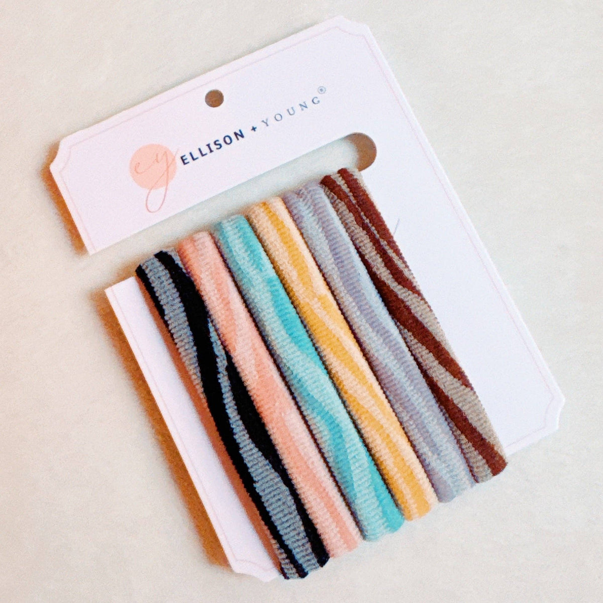 Worlds Best Everyday Hair Ties Set Of 6: Leopard