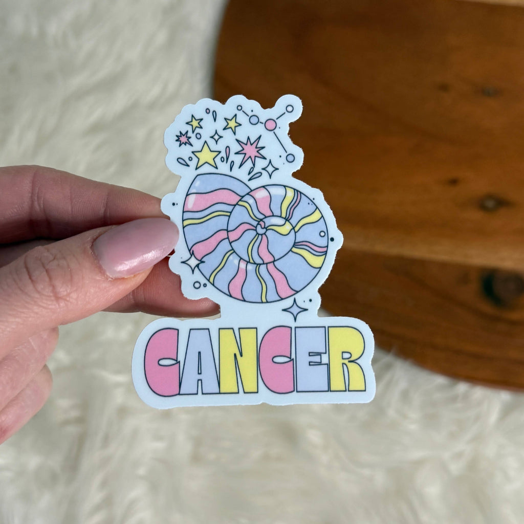 Cancer Astrology Sign Sticker