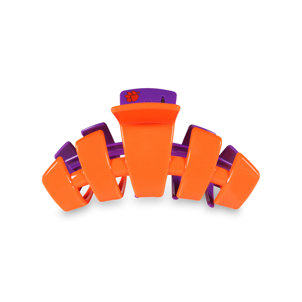 Classic College Hair Clip | Medium | Clemson Univ.