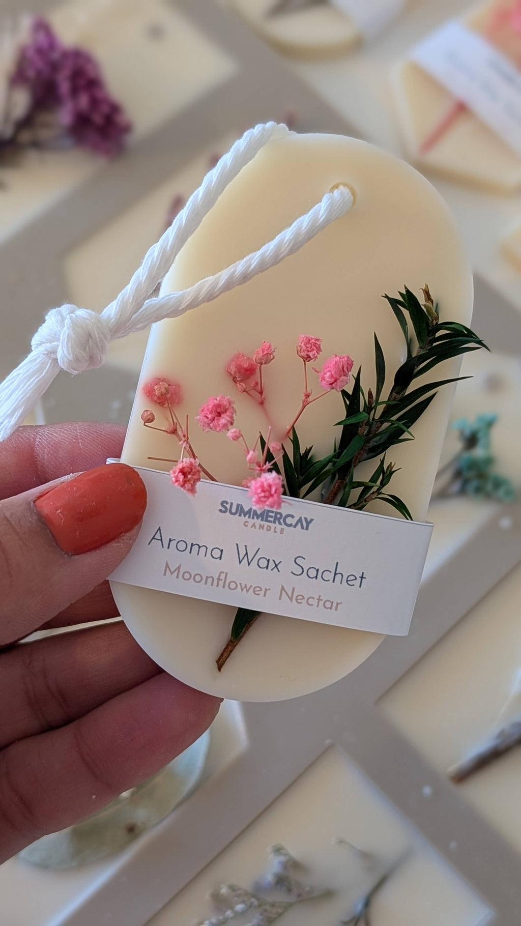 Botanical Scented Wax Sachets: Beach Bum