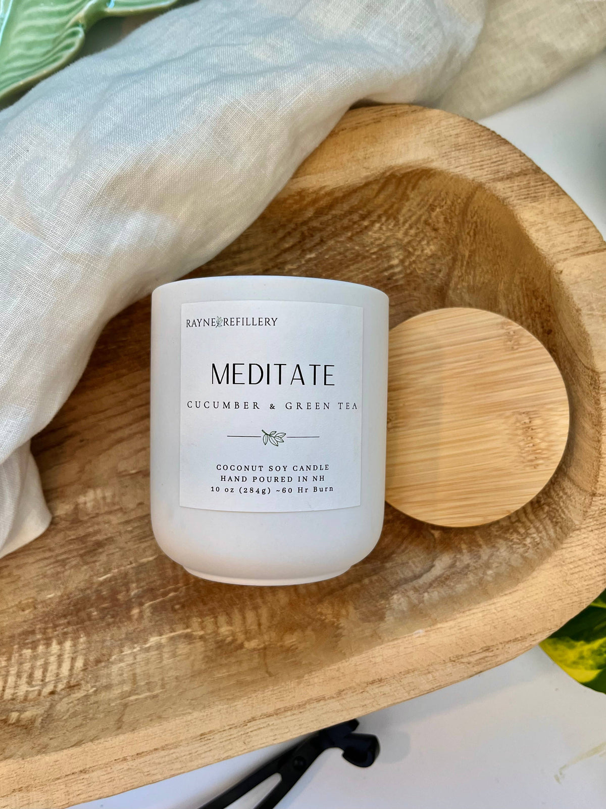 The Granite Vessel -  Coconut Soy Wax Candle: Lilac