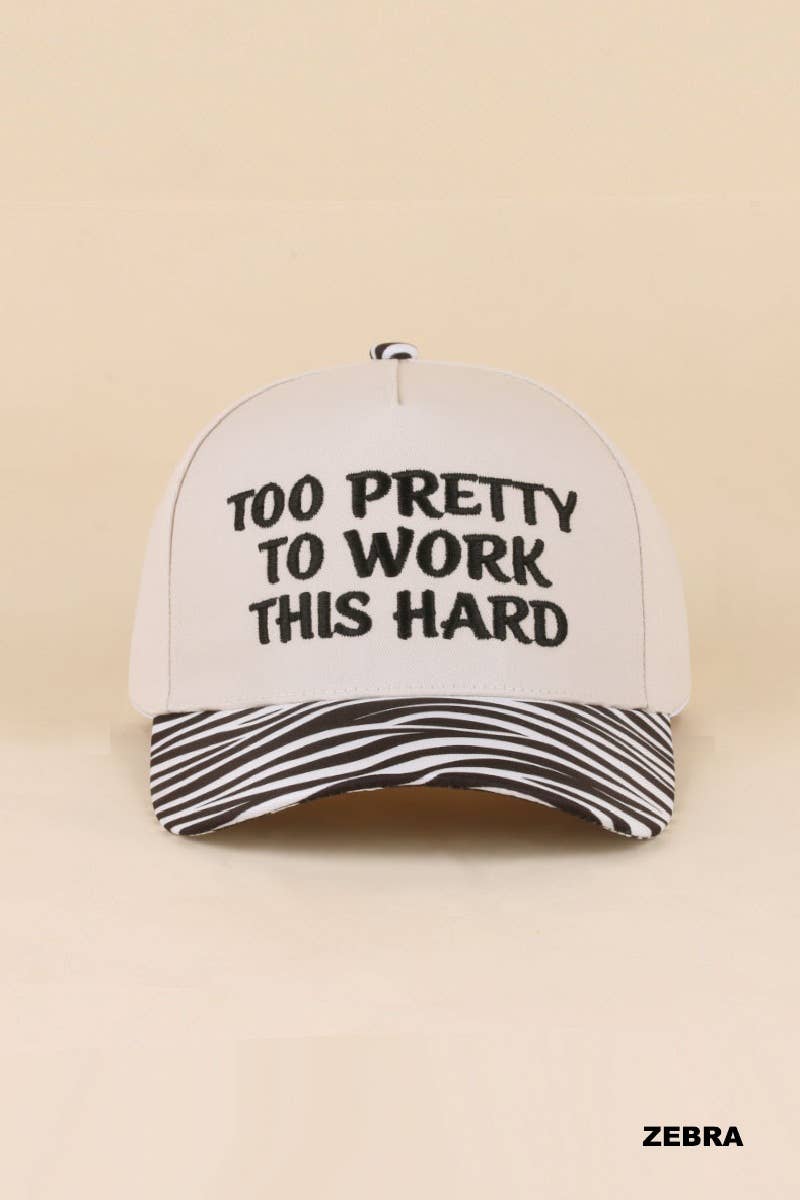 `Two Tone Canvas Cotton Cap: FLORAL-189777 / OS