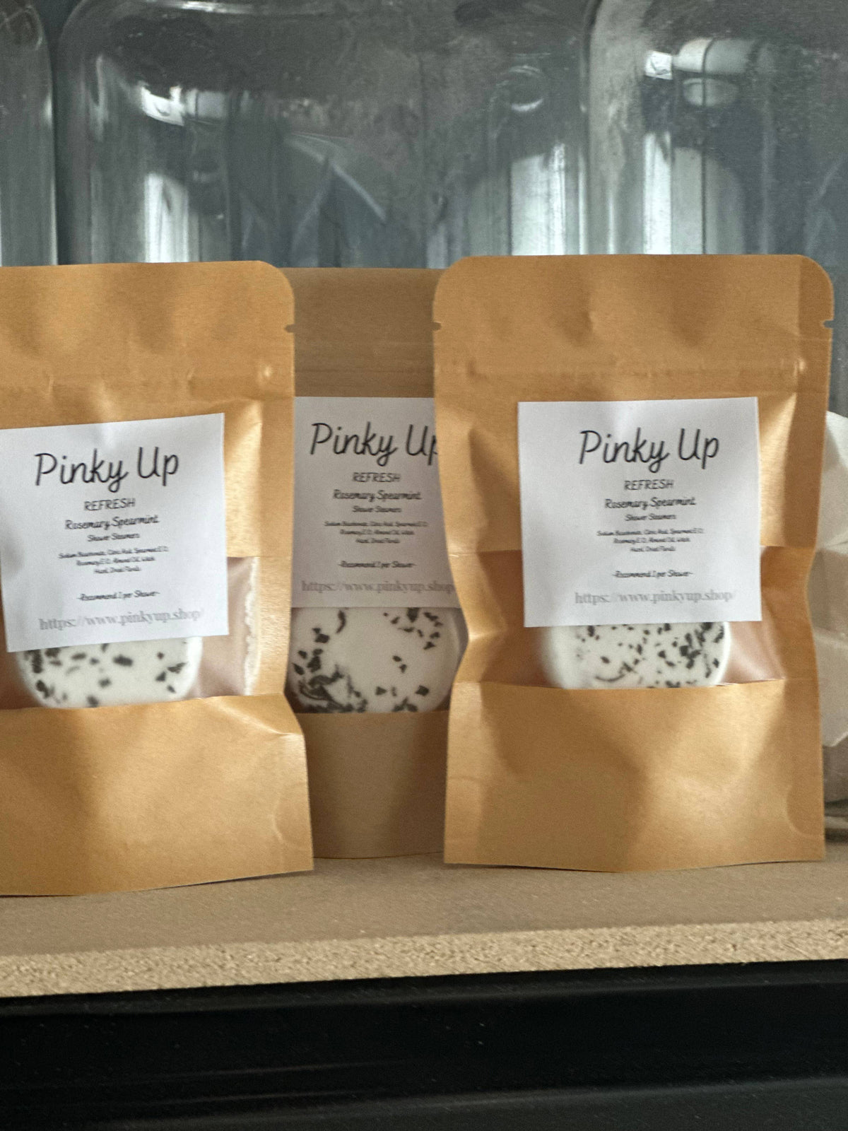Single Shower Steamers: Rise n Shine: Lemongrass Bergamot Sweet Orange