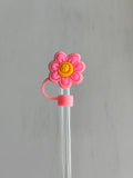 Straw Cover 10MM "Happy Flower"