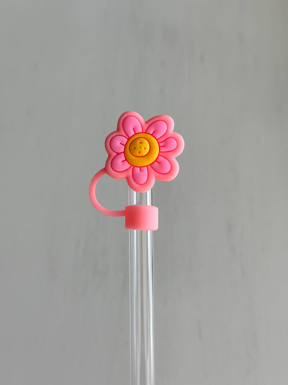 Straw Cover 10MM "Happy Flower"