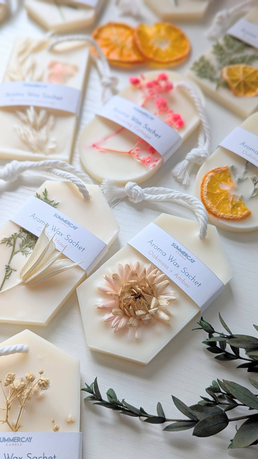 Botanical Scented Wax Sachets: Beach Bum