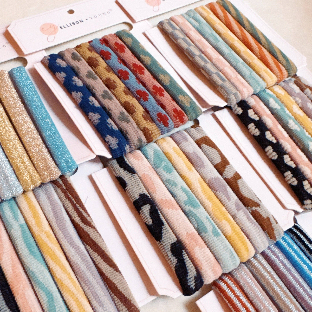 Worlds Best Everyday Hair Ties Set Of 6: Leopard