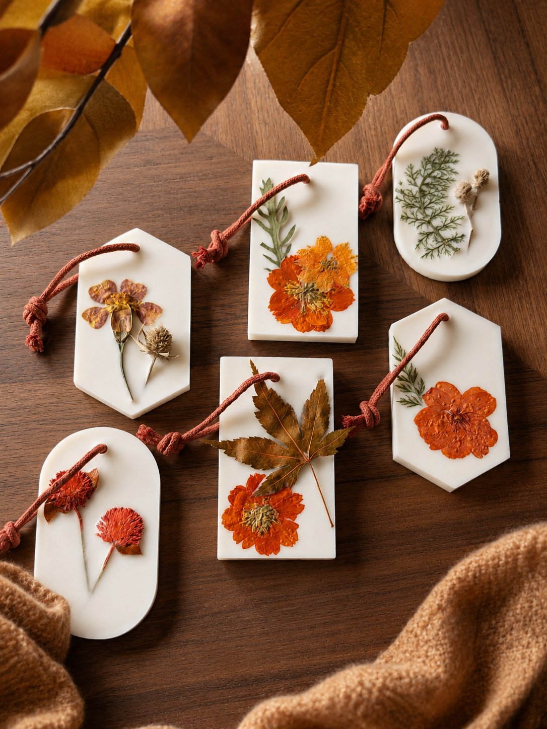 Fall Scented Wax Sachets: Autumn Ambrette