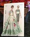 Fashion Ladies Keepsake Hankie Cards : McCalls Green