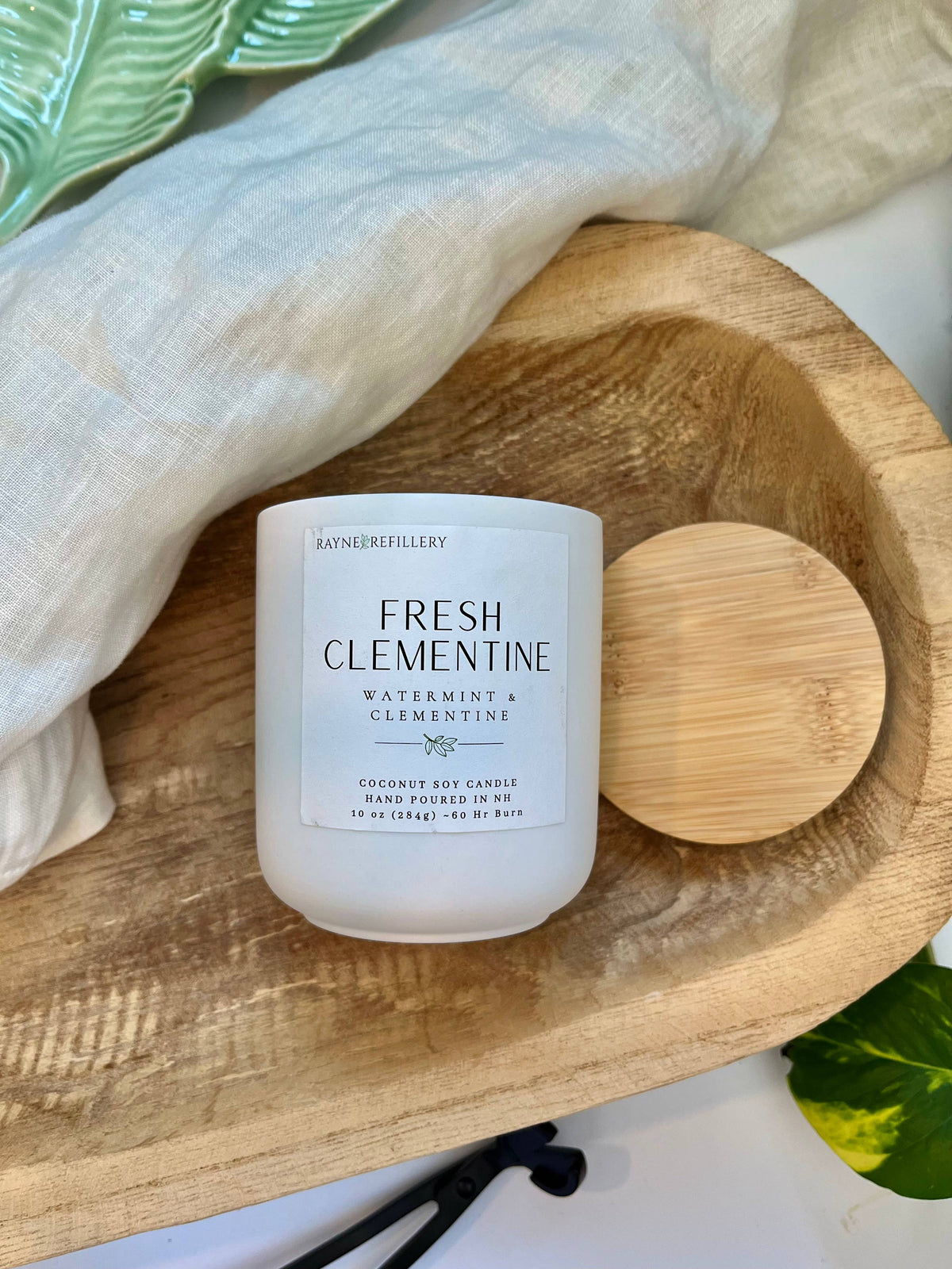 The Granite Vessel -  Coconut Soy Wax Candle: Lilac
