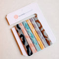 Worlds Best Everyday Hair Ties Set Of 6: Leopard