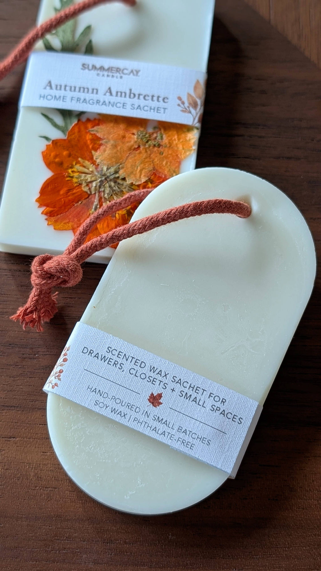 Fall Scented Wax Sachets: Autumn Ambrette