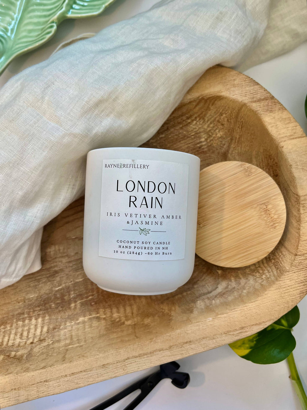 The Granite Vessel -  Coconut Soy Wax Candle: Lilac