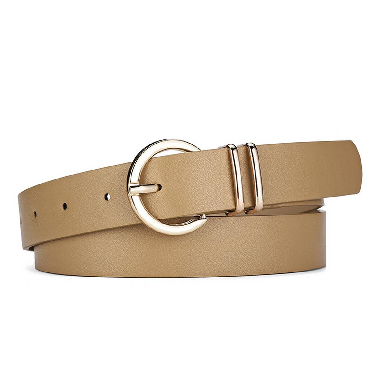 CWABE0376_HOT SELLING RETRO BIG BUCKLE DECORATIVE BELT: Pink / (OS) 1