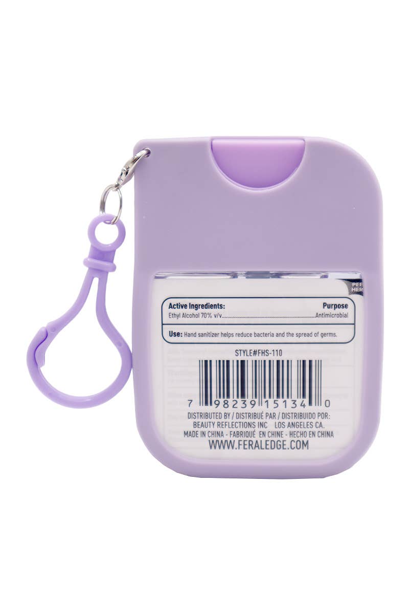 Feral Edge FHS-110 Hand Sanitizer Spray w/ Silicon Case - 24