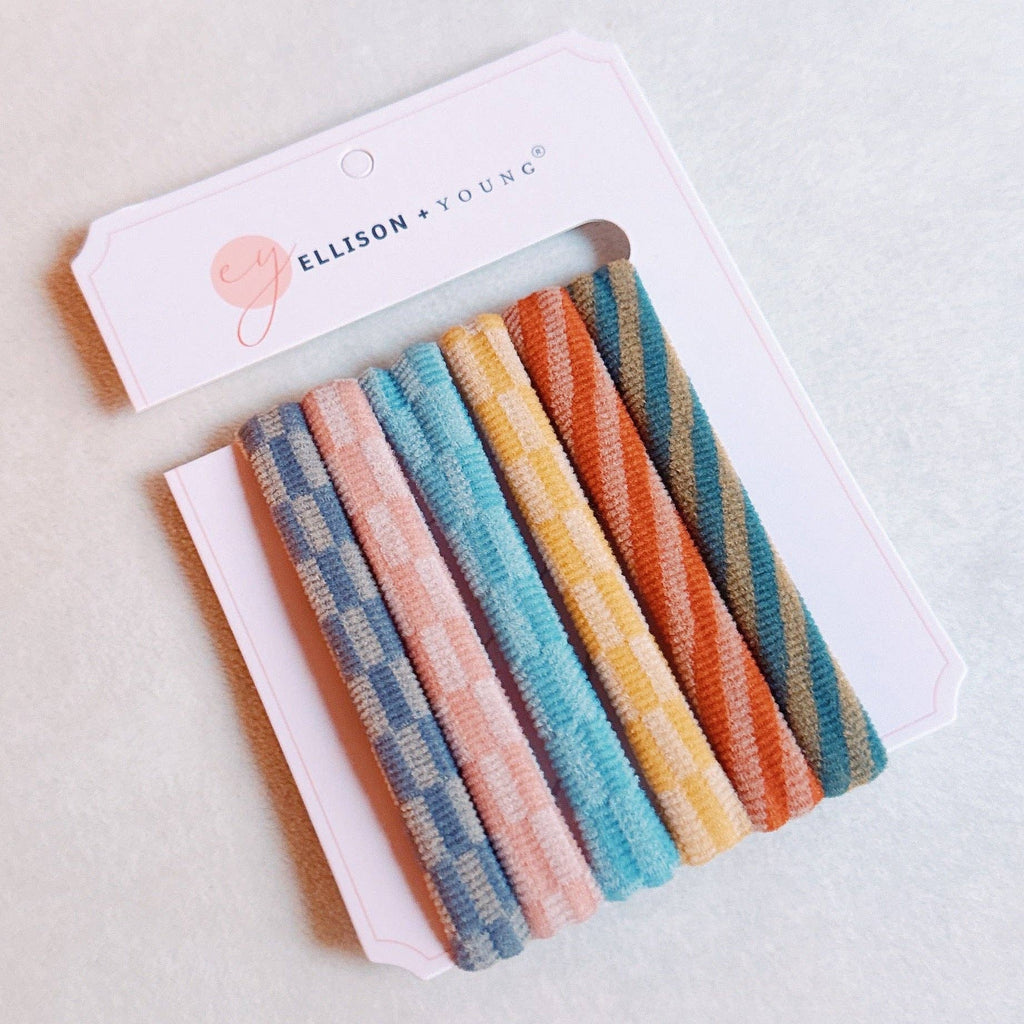 Worlds Best Everyday Hair Ties Set Of 6: Leopard